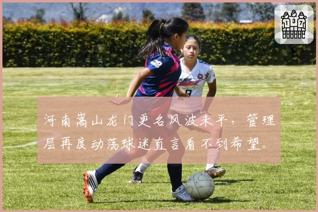 河南嵩山龙门更名风波未平，管理层再度动荡球迷直言看不到希望。