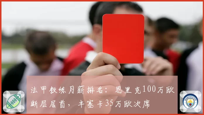 法甲教练月薪排名：恩里克100万欧断层居首，丰塞卡35万欧次席