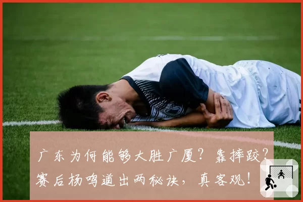 广东为何能够大胜广厦?靠摔跤?赛后杨鸣道出两秘诀,真客观!